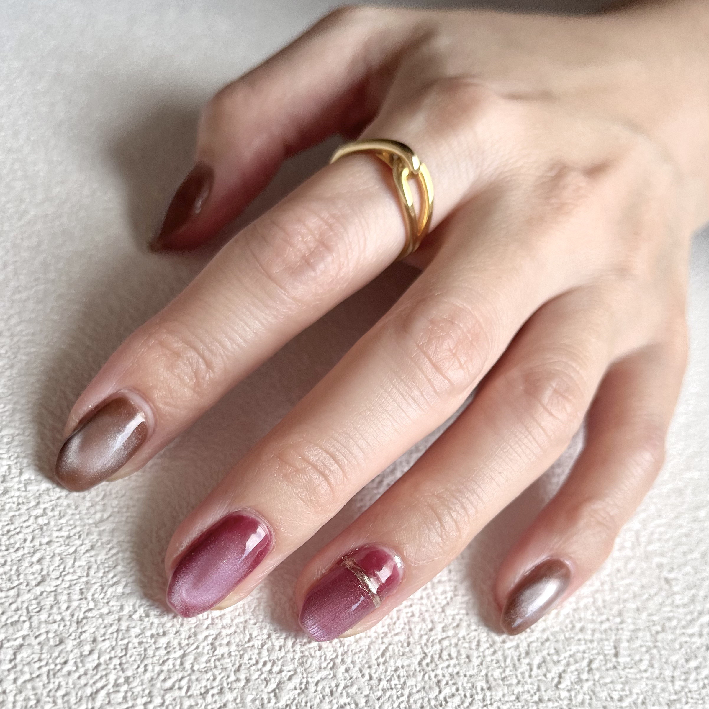 ジェルネイル（ライト対応）/セリア/ジェルネイル by みぬう⋈𝚖𝚒𝚗𝚘𝚞⋈フォロバ🤝🏻