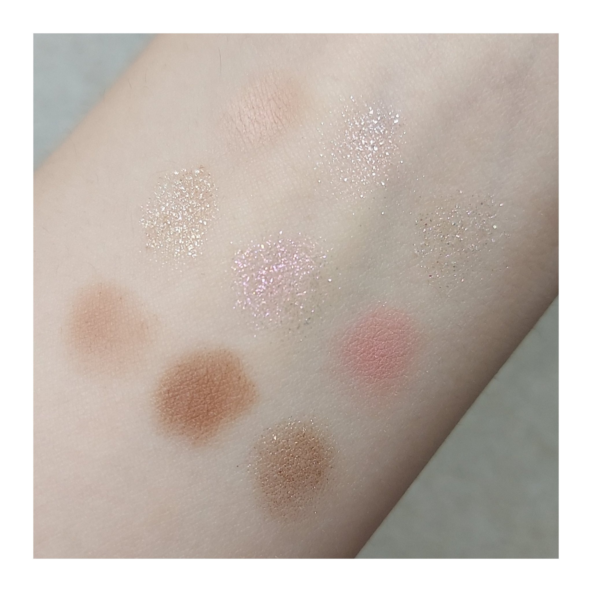 シャドウパレット/dasique/アイシャドウパレットを使ったクチコミ（3枚目）