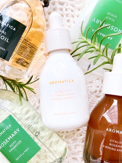 ローズマリー スカルプ スクラブ/AROMATICA/ヘッドスクラブを使ったクチコミ(1枚目)