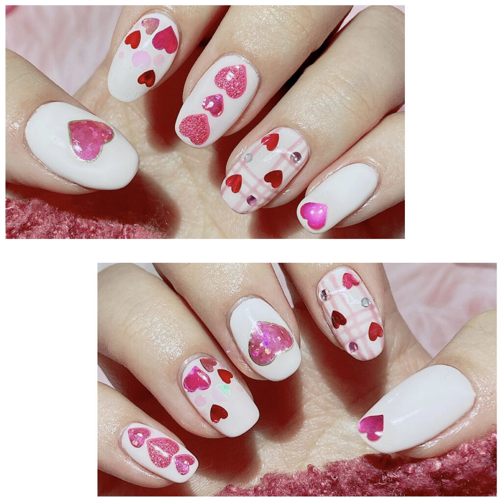 ジェルネイル（ライト対応）/セリア/ジェルネイルを使ったクチコミ（3枚目）