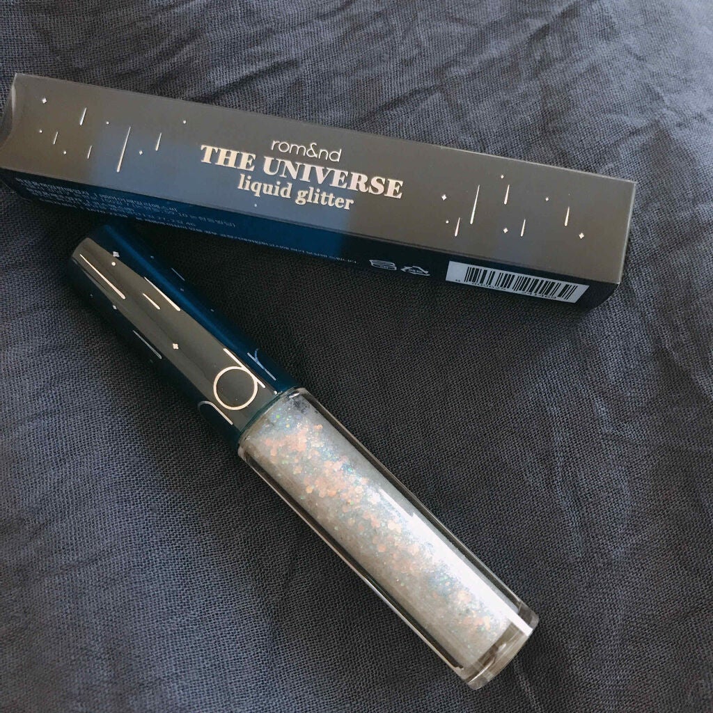 リキッド グリッター シャドウ/rom&nd/グリッターを使ったクチコミ(1枚目)