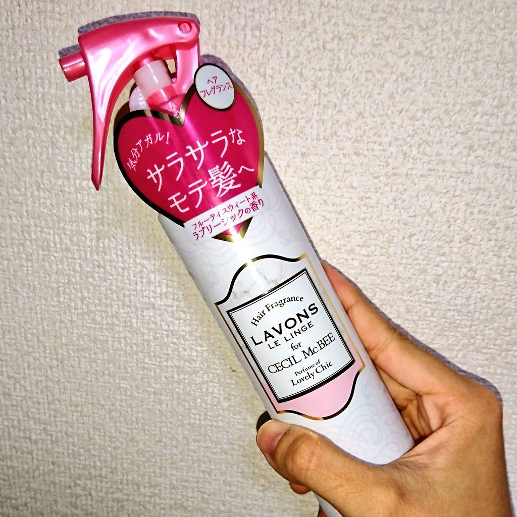 ラボン for CECIL MACBEE セシルマクビー ヘアフレグランスミスト ラブリーシック/ラボン/ヘアミストを使ったクチコミ（1枚目）