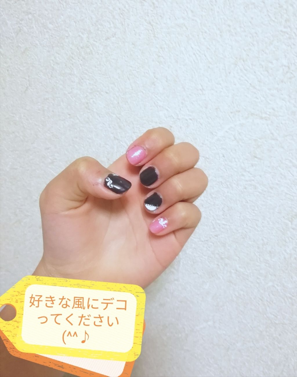 ダイソー エスポルール ネイルポリッシュ/エスポルール/マニキュアを使ったクチコミ（3枚目）