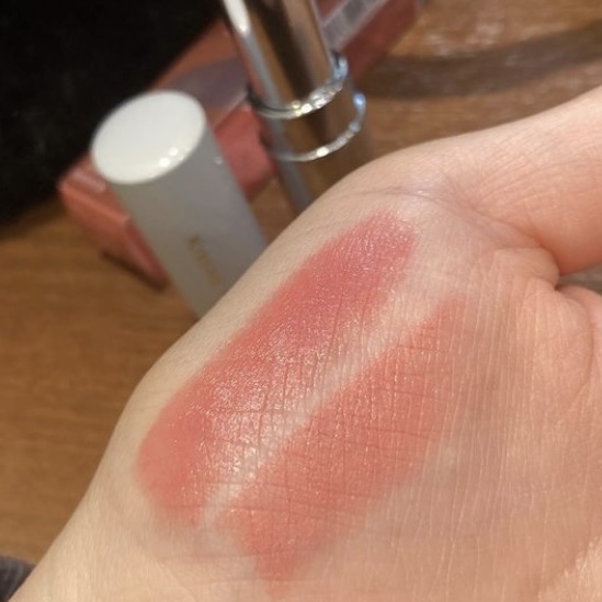 ソフトマットルージュ 03 テンダーピンク/キスミー フェルム/口紅を使ったクチコミ（3枚目）