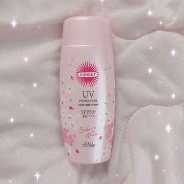 フレグランスUV パーフェクトジェル 桜＆ピーチの香り/サンカット®/日焼け止め・UVケアを使ったクチコミ（1枚目）