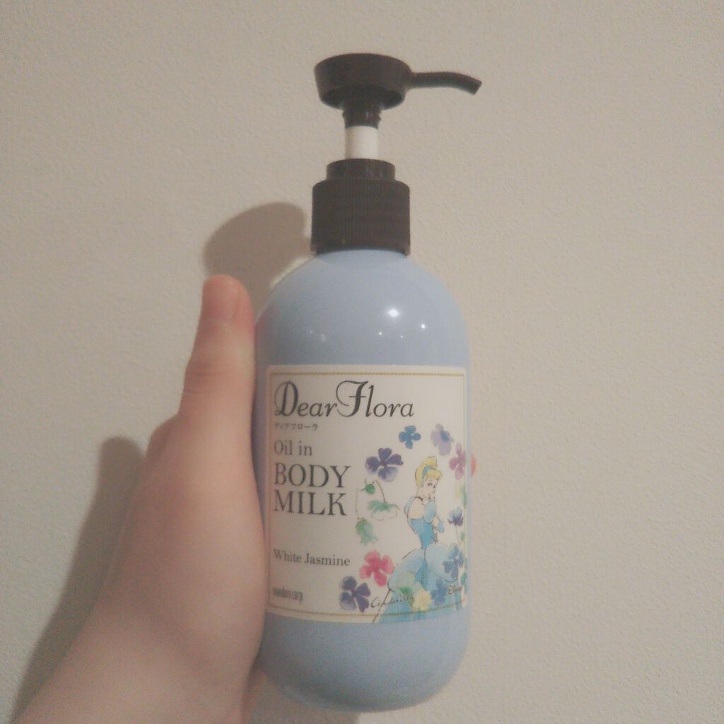 ディアフローラ オイルイン ボディミルク ホワイトジャスミン/マンダム/ボディミルクを使ったクチコミ（1枚目）