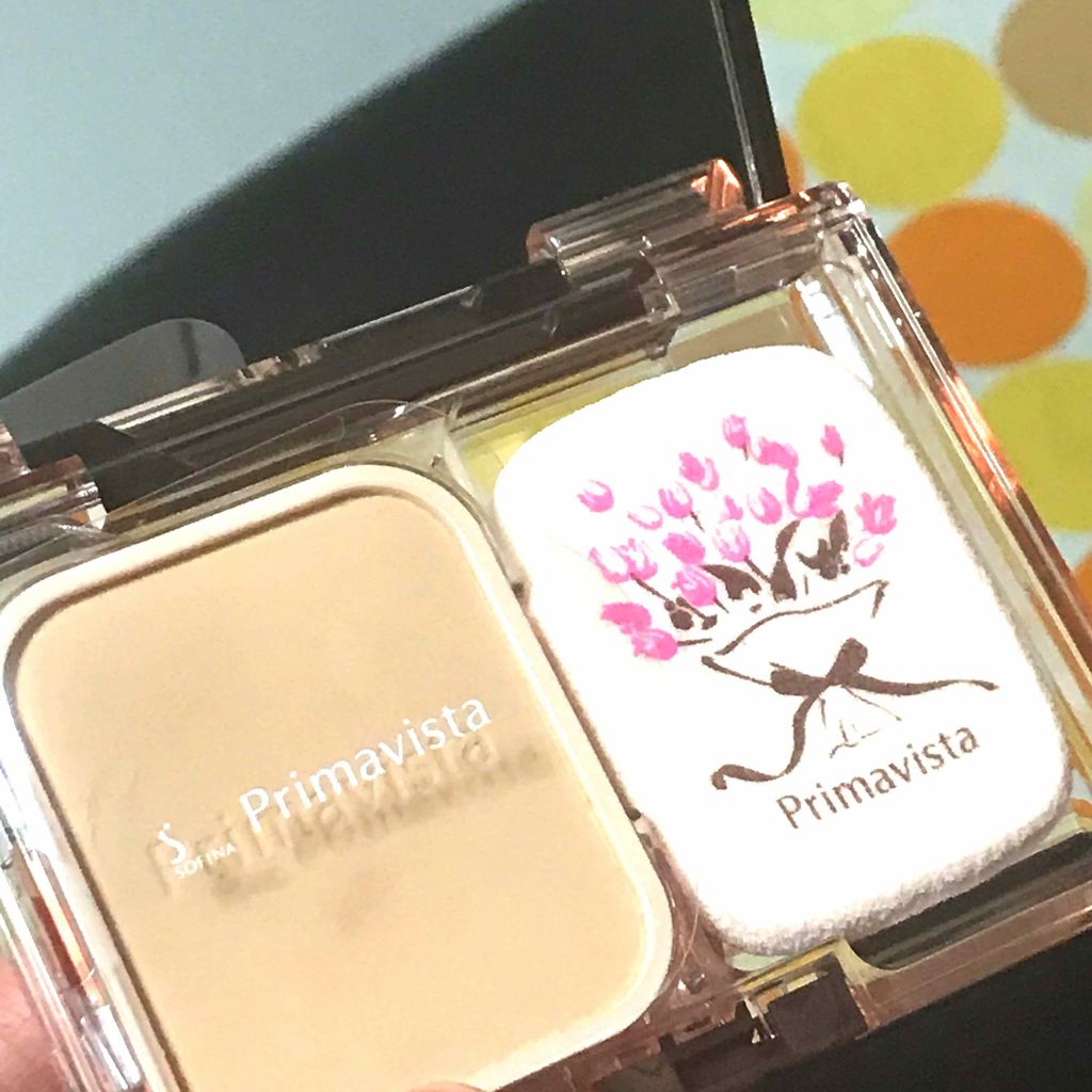 くずれにくい きれいな素肌質感パウダーファンデーション/プリマヴィスタ/パウダーファンデーションを使ったクチコミ(2枚目)