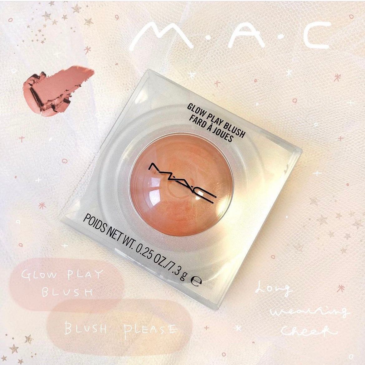 グロー プレイ ブラッシュ/M・A・C/ジェル・クリームチークを使ったクチコミ(1枚目)