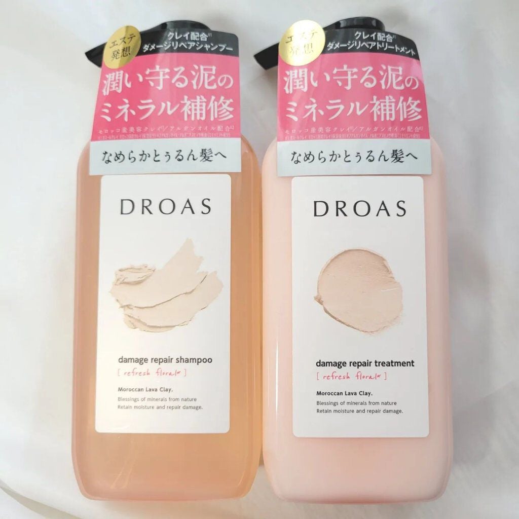 ダメージリペアシャンプー/トリートメント/DROAS/市販シャンプーを使ったクチコミ(2枚目)