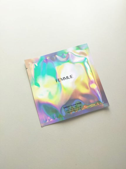 ドリームグロウマスクPF(ハリ・エイジングケア)/FEMMUE/シートマスク・パックを使ったクチコミ(1枚目)