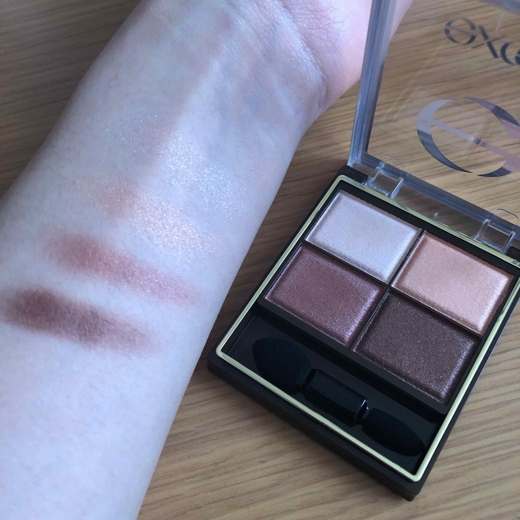 スキニーリッチシャドウ/excel/アイシャドウパレットを使ったクチコミ(3枚目)