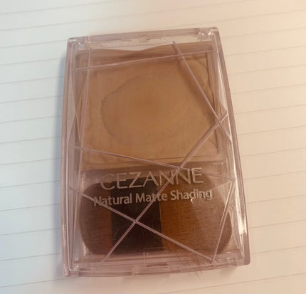 ナチュラルマットシェーディング/CEZANNE/シェーディングを使ったクチコミ(1枚目)
