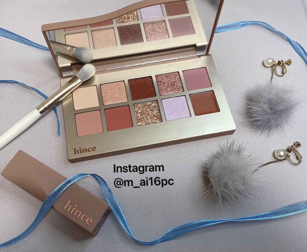 ニューデップスアイシャドウパレット/hince/アイシャドウパレットを使ったクチコミ(1枚目)