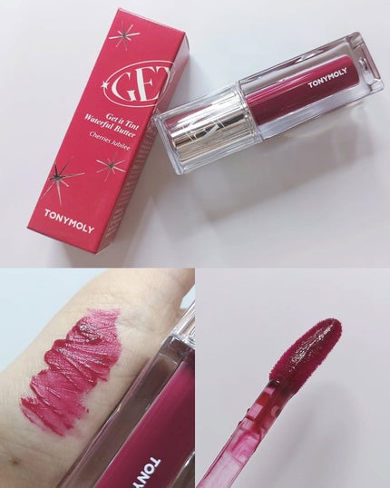 チークトーン リップ&チーク デュオバーム/TONYMOLY/口紅を使ったクチコミ(5枚目)