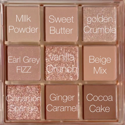 KEYBO FALL IN LOVE SHADOW PALETTE/keybo/アイシャドウパレットを使ったクチコミ(4枚目)