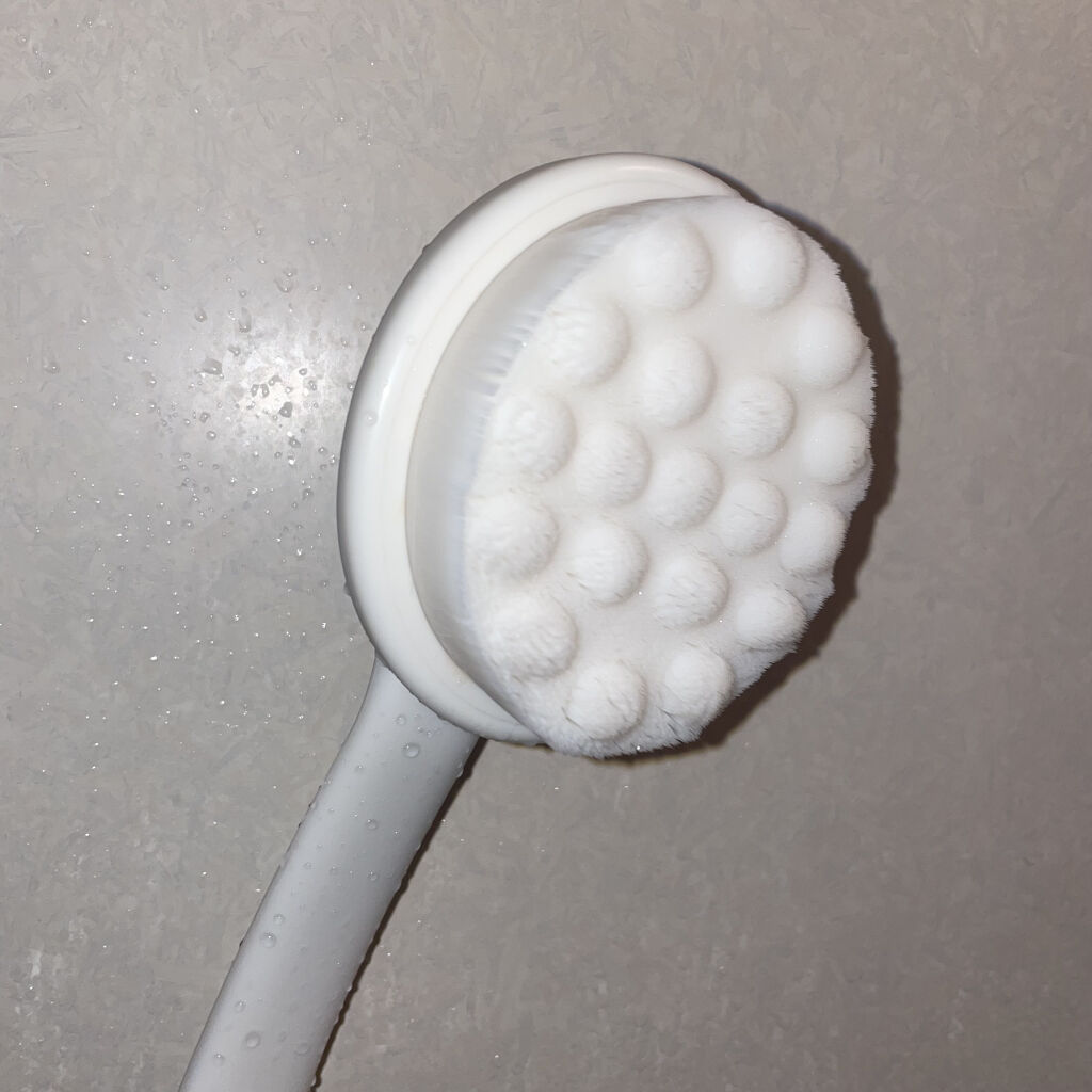 ボディタオルブラシ/素肌美人/バスグッズを使ったクチコミ（2枚目）