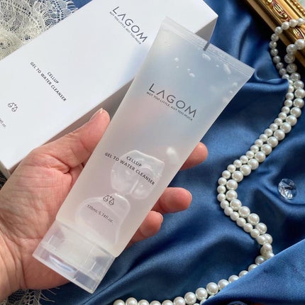 ラゴム ジェルトゥウォーター クレンザー(朝用洗顔)/LAGOM /その他洗顔料を使ったクチコミ(2枚目)