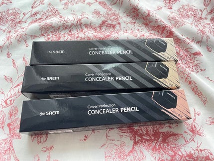 カバーパーフェクション コンシーラー ペンシル/the SAEM/ペンシルコンシーラーを使ったクチコミ(1枚目)