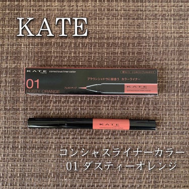 コンシャスライナーカラー/KATE/リキッドアイライナーを使ったクチコミ（1枚目）