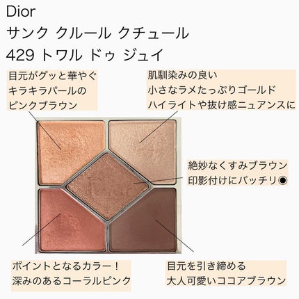 【旧】サンク クルール クチュール/Dior/アイシャドウパレットを使ったクチコミ(2枚目)