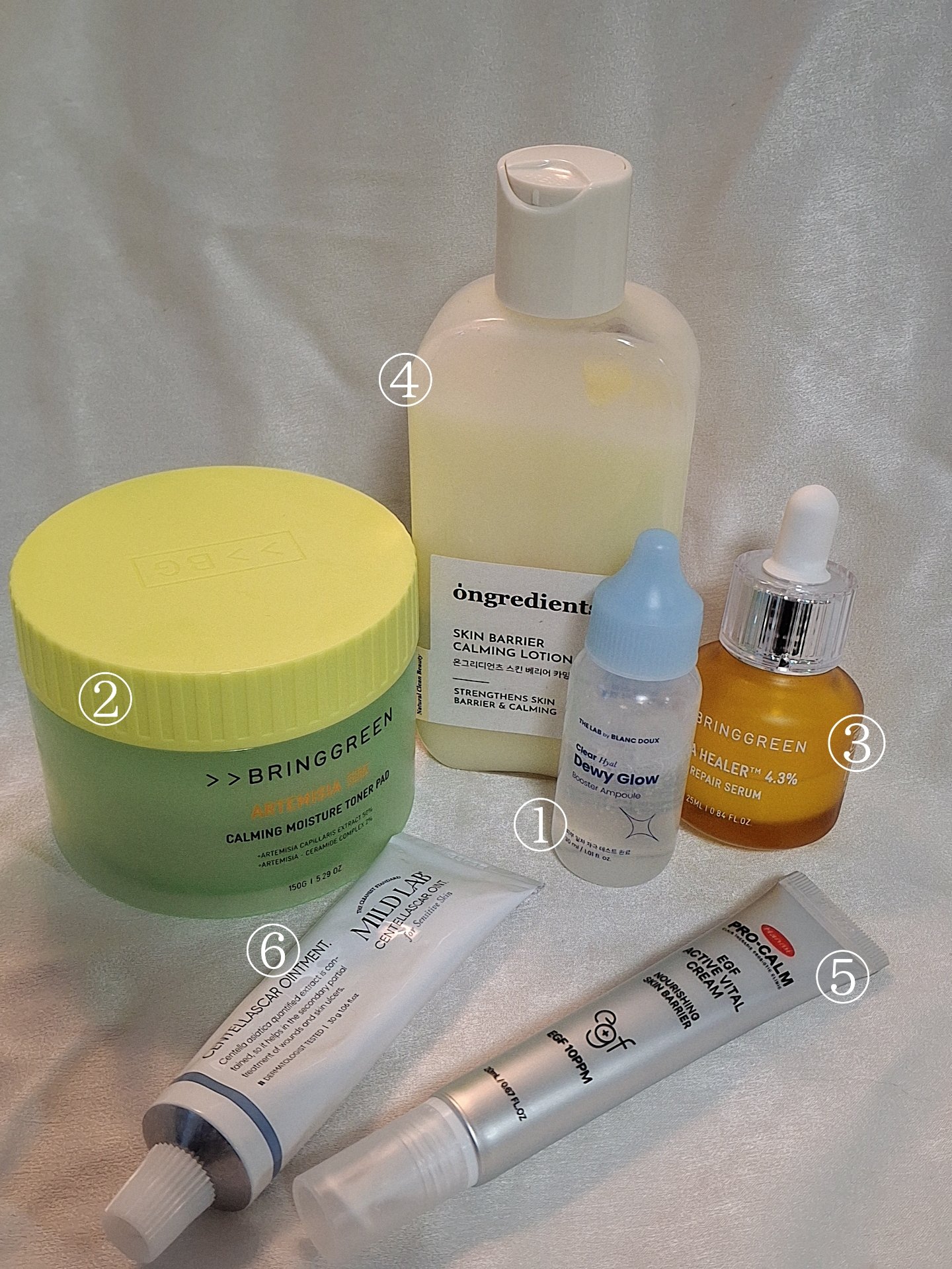 ヨモギセラカーミングモイスチャートナーパッド/BRING GREEN/トナーパッドを使ったクチコミ（2枚目）