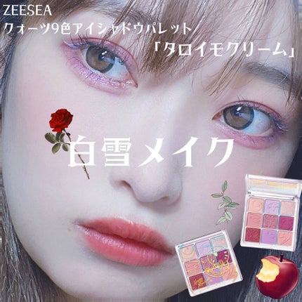 クォーツ 9色アイシャドウパレット(ドリームランドアイシャドウ)/ZEESEA/アイシャドウパレットを使ったクチコミ(1枚目)