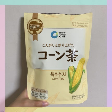 韓美茶 コーン茶/チョンジョンウォン/ドリンクを使ったクチコミ(1枚目)