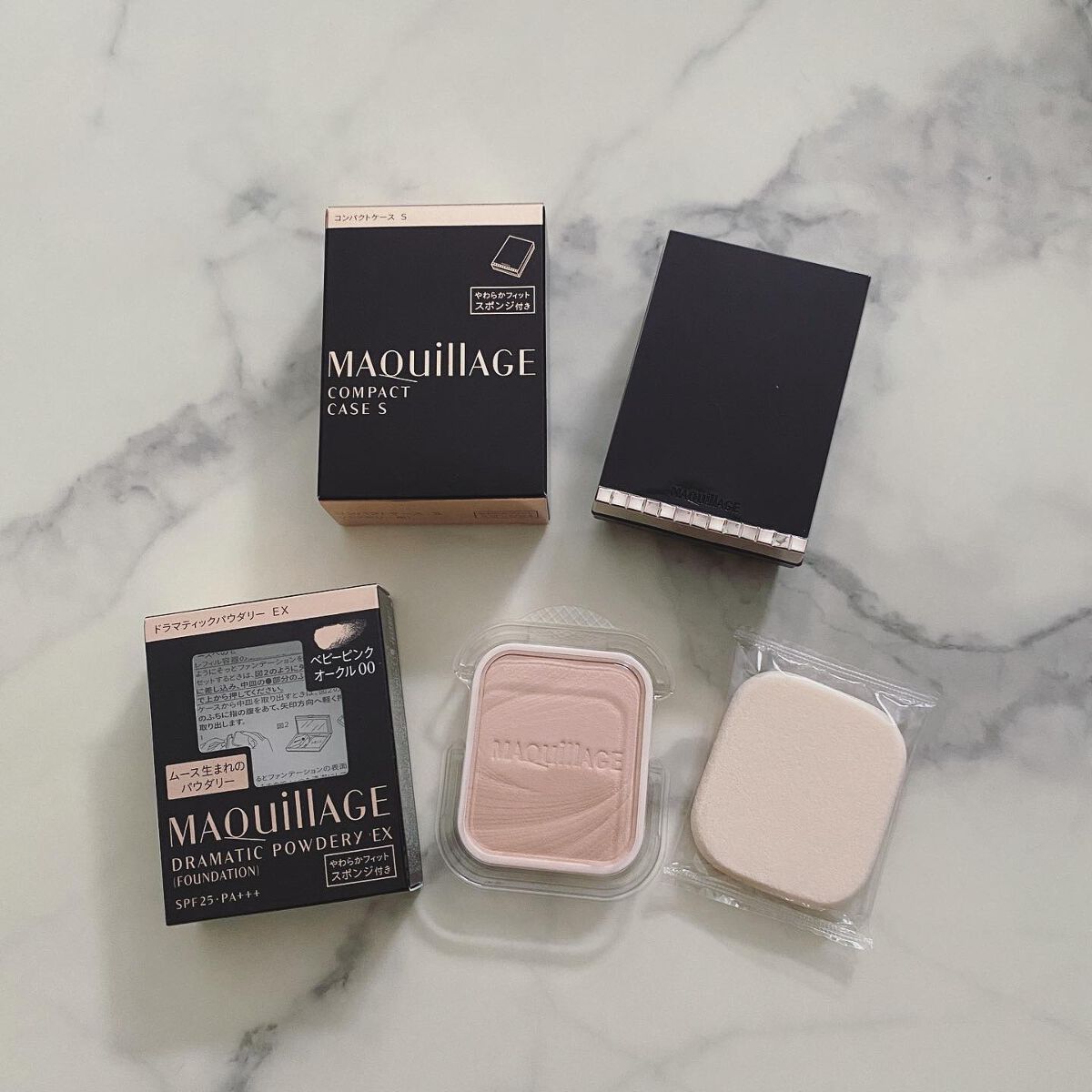 ドラマティックパウダリー EX/マキアージュ/パウダーファンデーションを使ったクチコミ（2枚目）