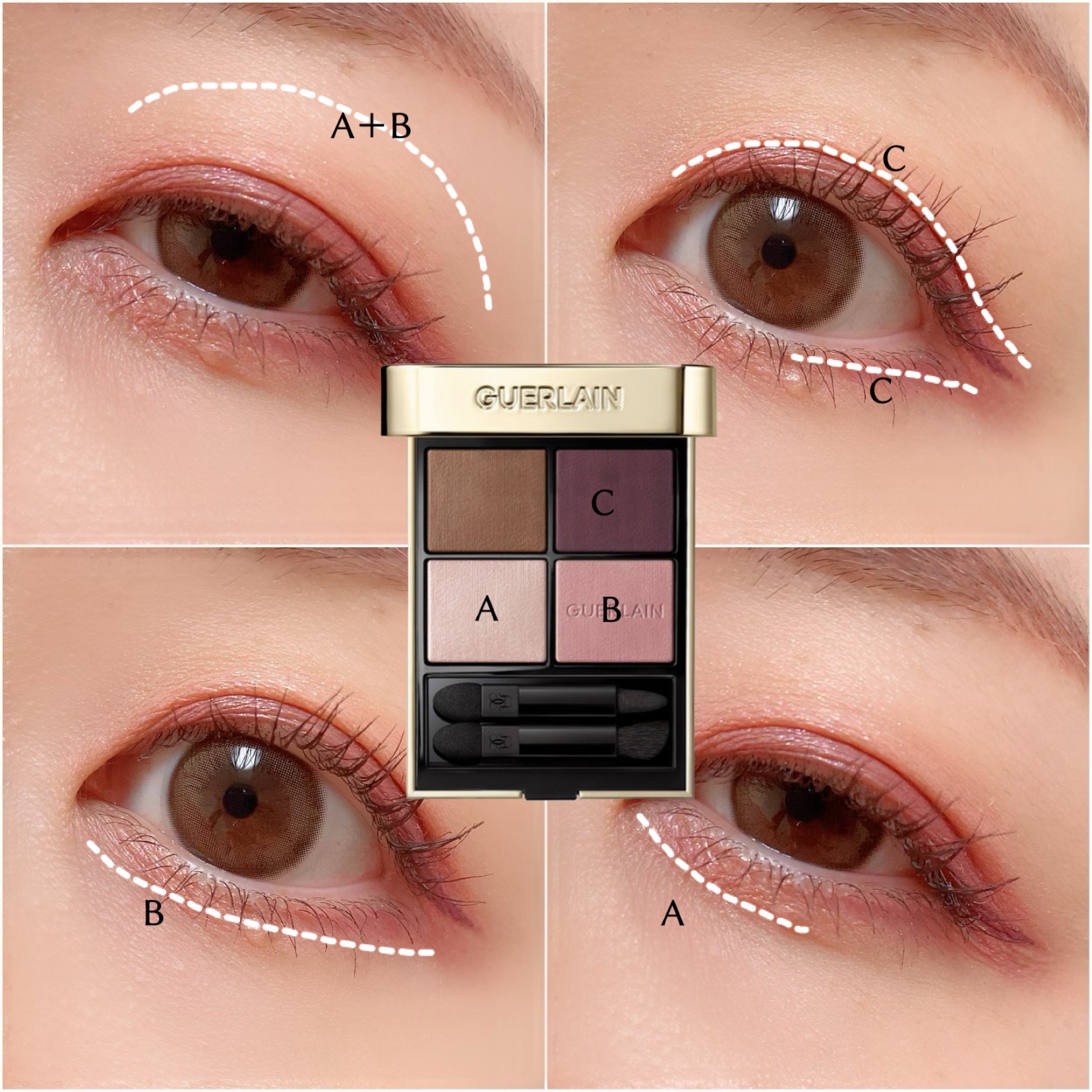 オンブル ジェ/GUERLAIN/アイシャドウパレットを使ったクチコミ（2枚目）