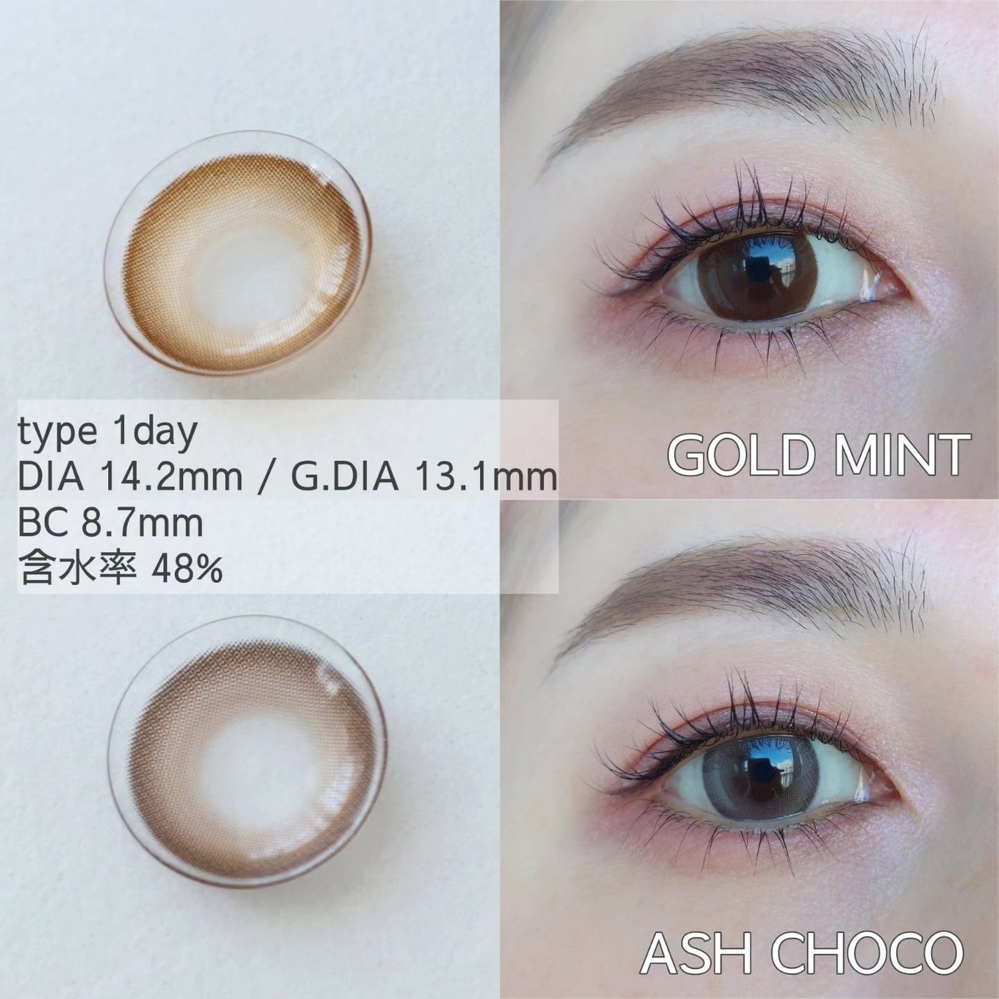 ミスティワンデー/OLENS/カラーコンタクトレンズを使ったクチコミ(4枚目)