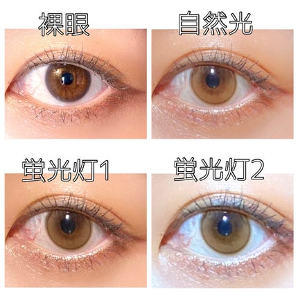 ShineTouch 1day/OLENS/ワンデー(1DAY)カラコンを使ったクチコミ(3枚目)