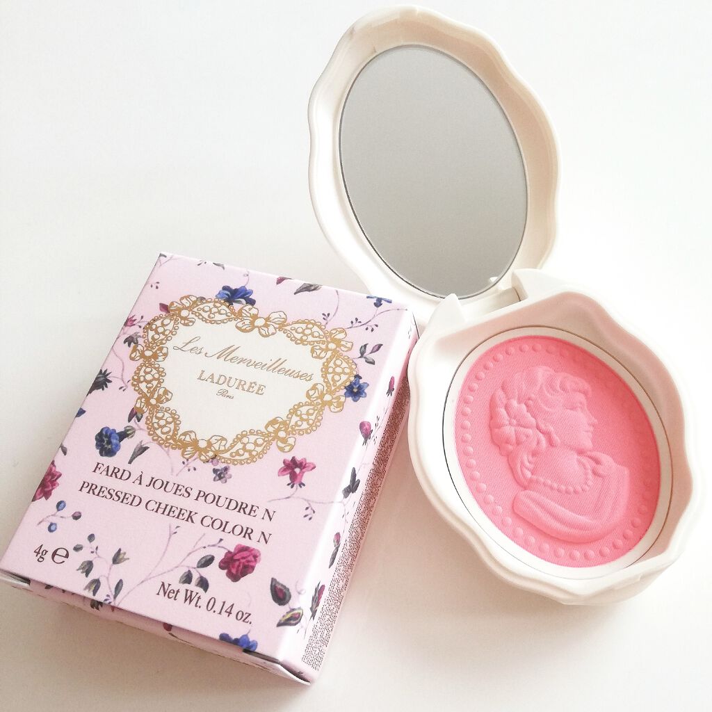 プレスト チークカラー N/レ・メルヴェイユーズ ラデュレ/パウダーチークを使ったクチコミ(1枚目)