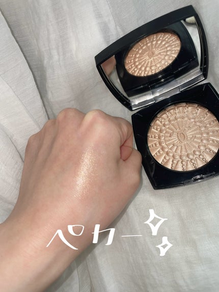 CHANEL ペルル ドゥ ルミエール のクチコミ「
CHANEL
ペルルドゥルミエール
ハイライトだけどアイシャドウとしても
使える万.....」(3枚目)
