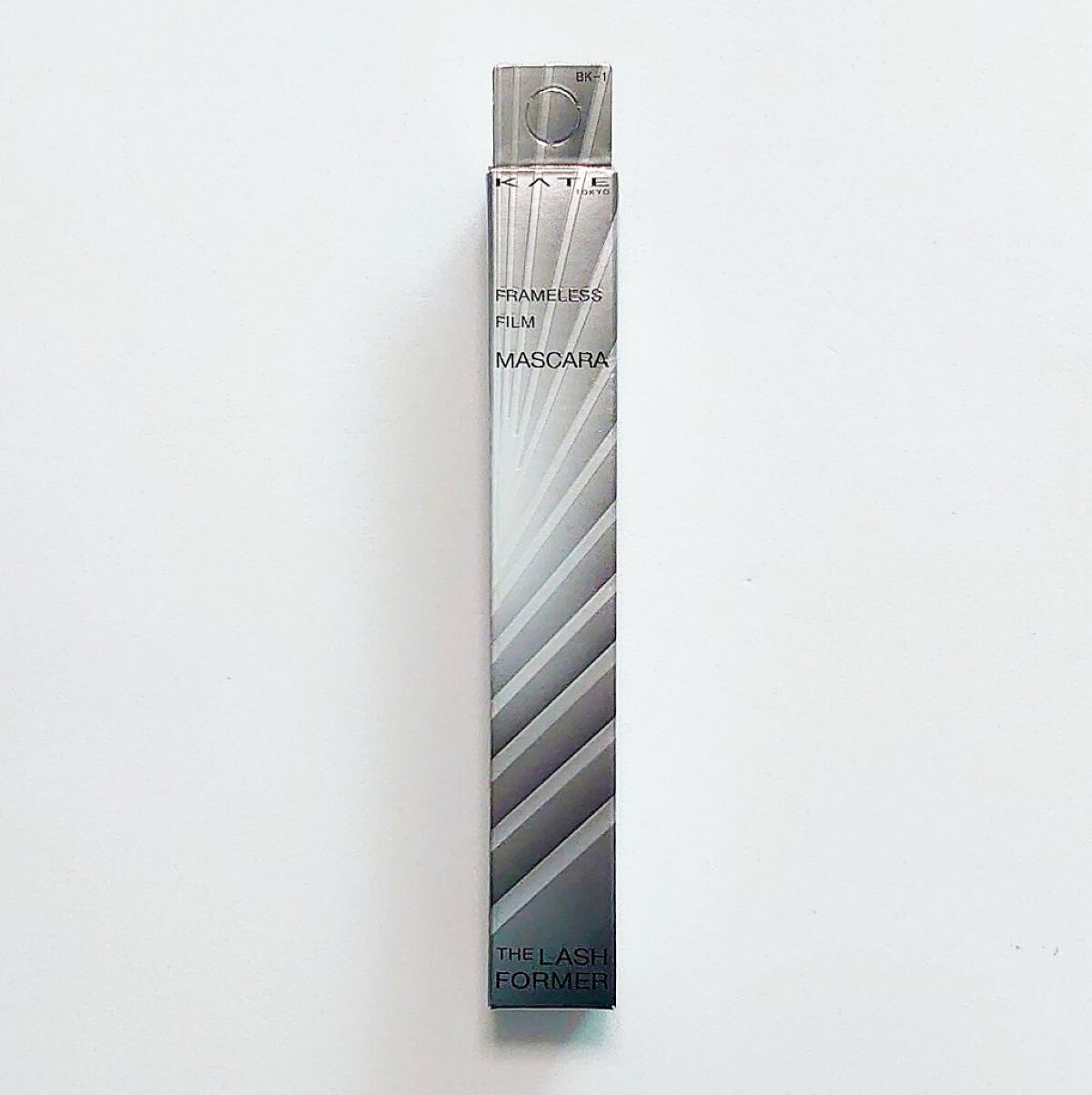 フレームレスフィルムマスカラ BK-1 ブラック/KATE/マスカラを使ったクチコミ（1枚目）