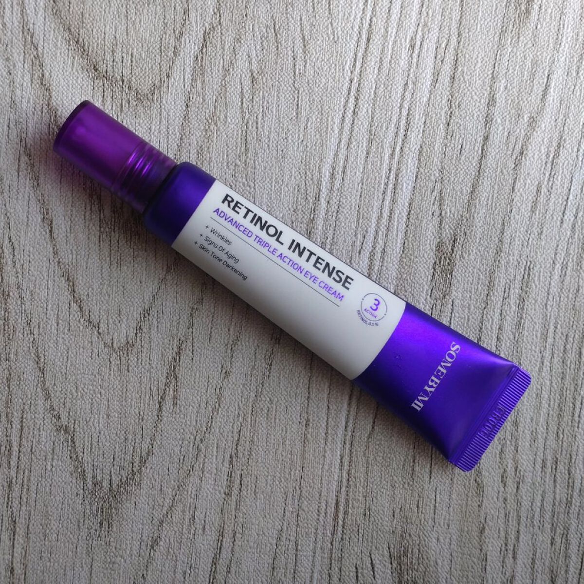 レチノールインテンシブ アドバンスドトリプルアクションアイクリーム/SOME BY MI/アイケア・アイクリームを使ったクチコミ（1枚目）