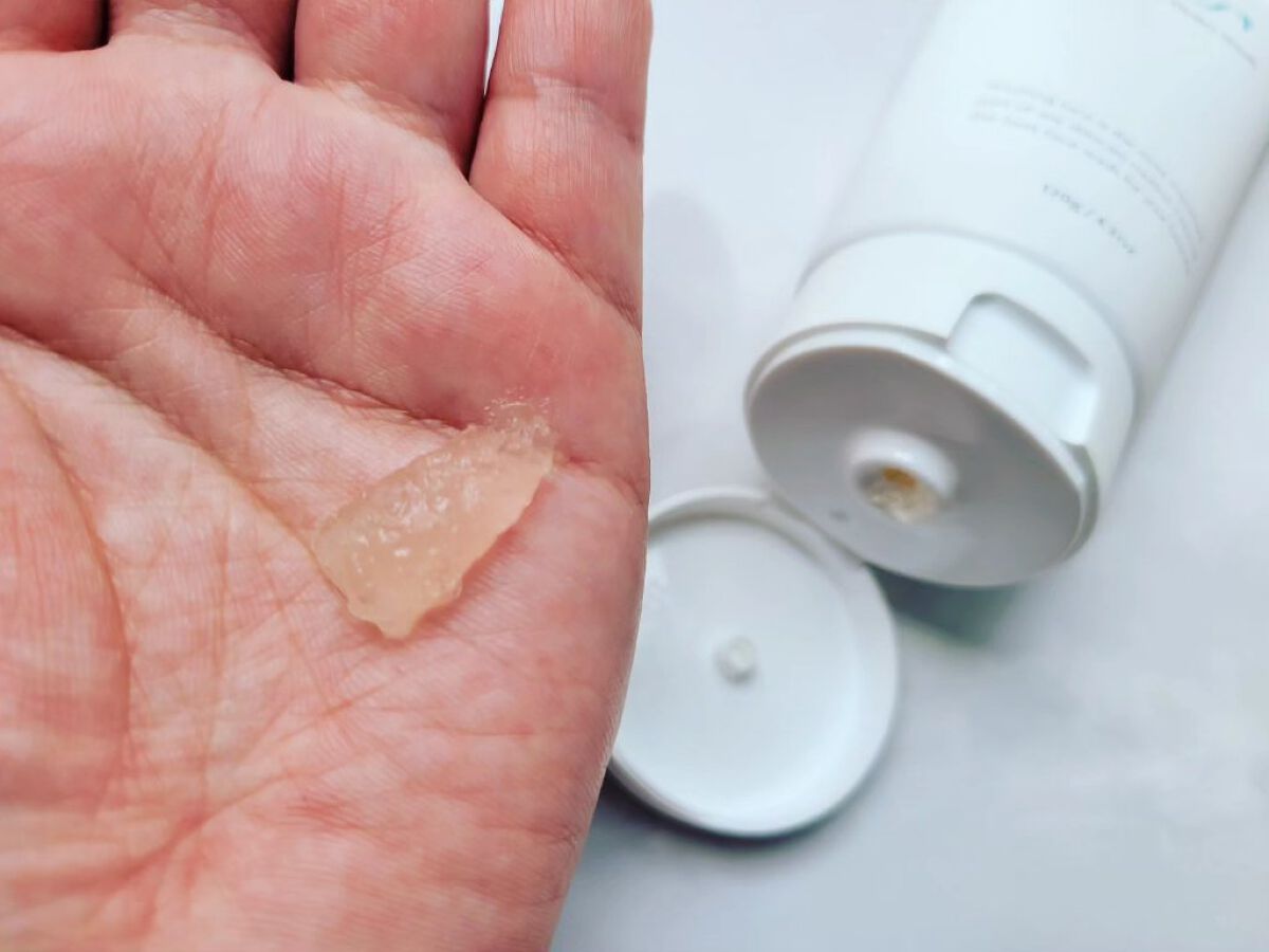 マンナンジェリーハイドロウォッシュ/PLUEST/洗顔料を使ったクチコミ（3枚目）