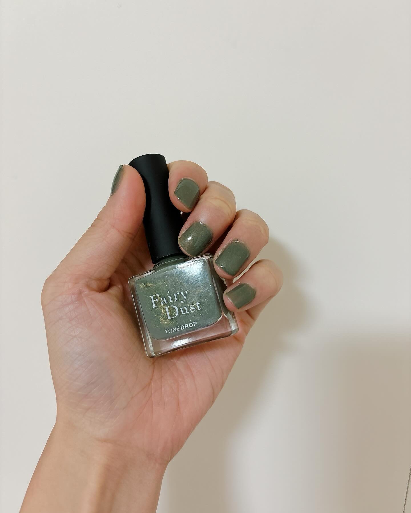 TONE DROP ネイルポリッシュ 033 Fairy Dust/D-UP/マニキュアを使ったクチコミ（1枚目）