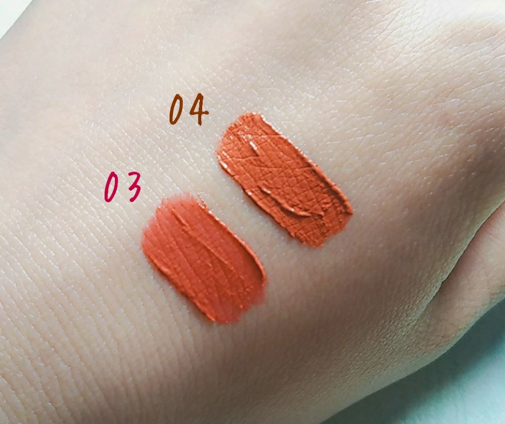 Sweet glam velvet tint/SECRET KEY/口紅を使ったクチコミ（2枚目）