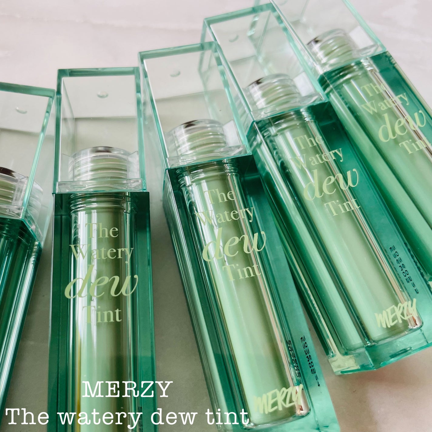 ザ ウォータリー デュー ティント シーズン3/MERZY/リップティントを使ったクチコミ(1枚目)