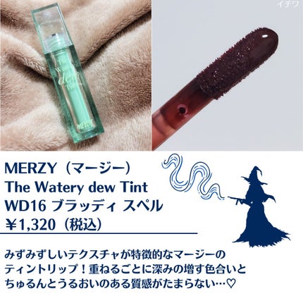 ザ ウォータリー デュー ティント シーズン3/MERZY/リップティントを使ったクチコミ(2枚目)
