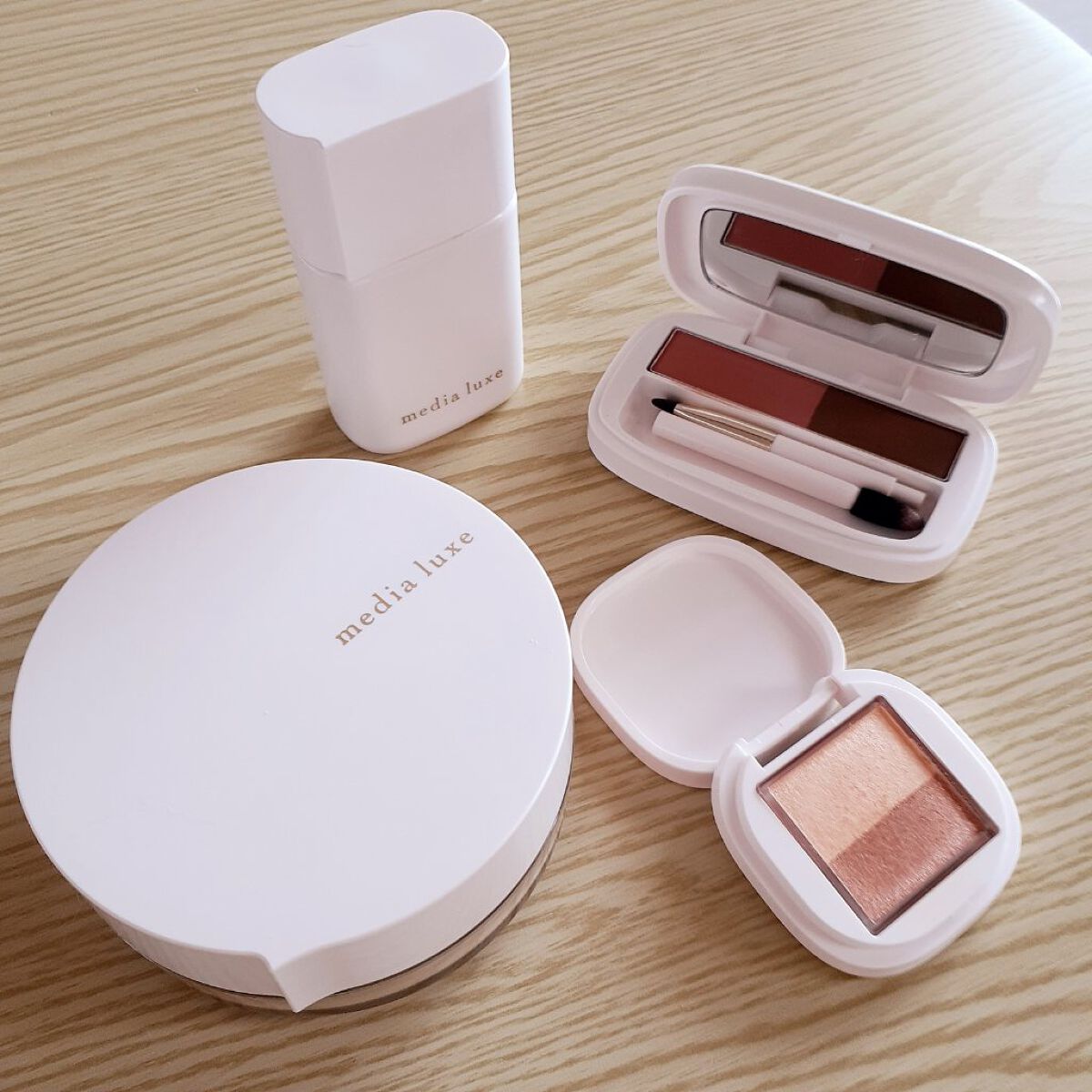 ラスティングベース/media luxe/化粧下地を使ったクチコミ（1枚目）