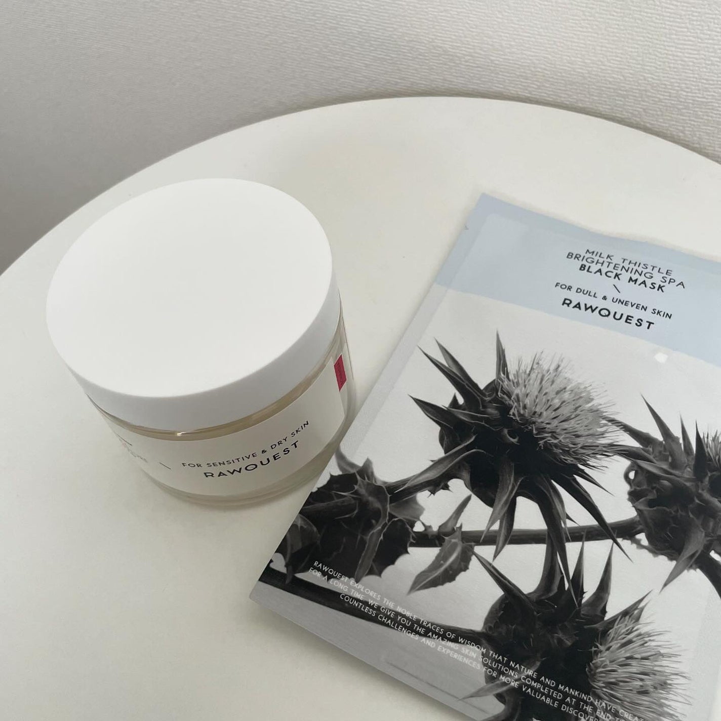 ミルクシスルブライトニングスパブラックマスク/RAWQUEST/シートマスク・パックを使ったクチコミ(2枚目)