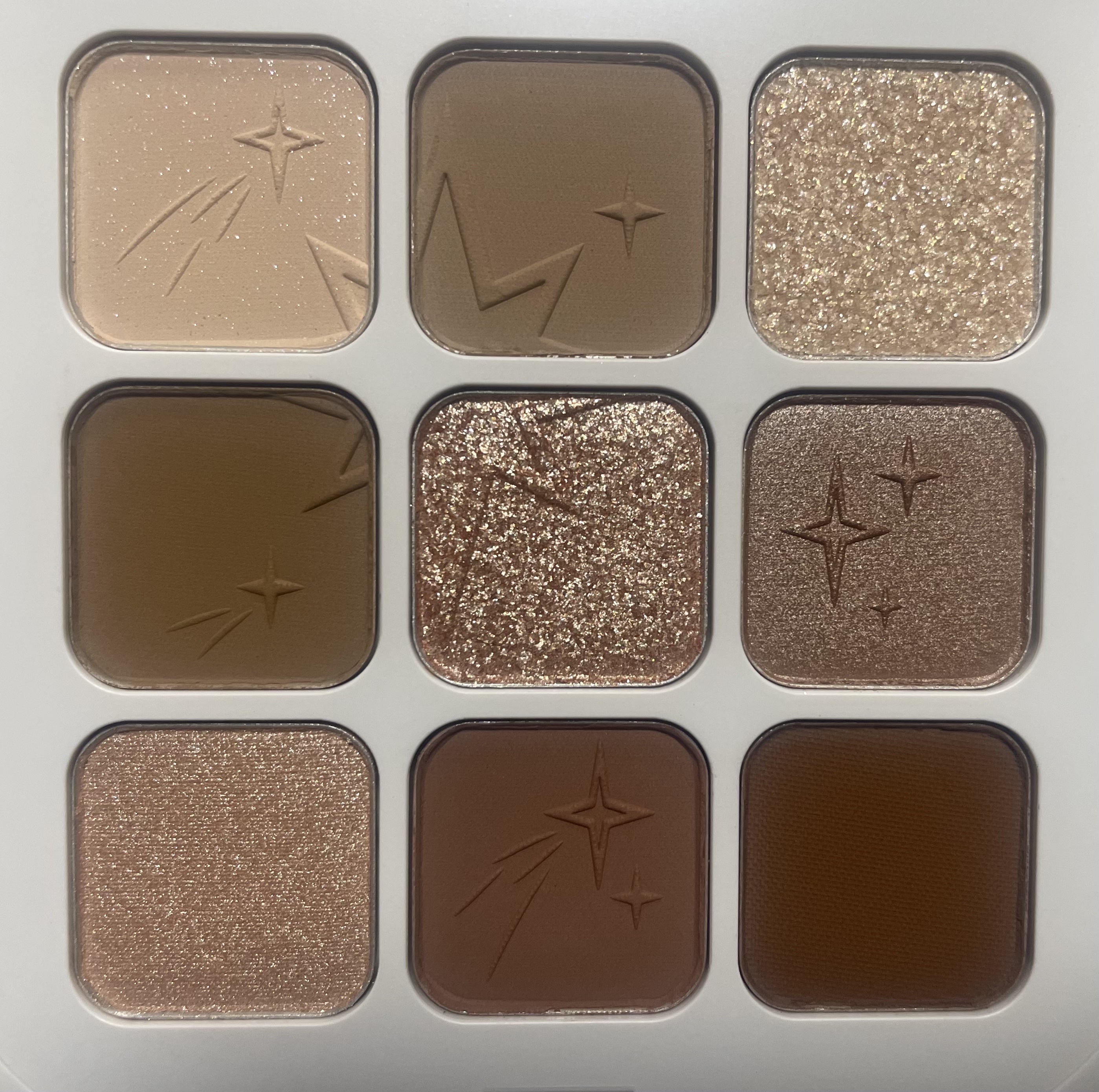 PERFECT DIARY (パーフェクトダイアリー)「原石」9色アイシャドウ　クリスマス限定/PERFECT DIARY/アイシャドウパレットを使ったクチコミ（3枚目）