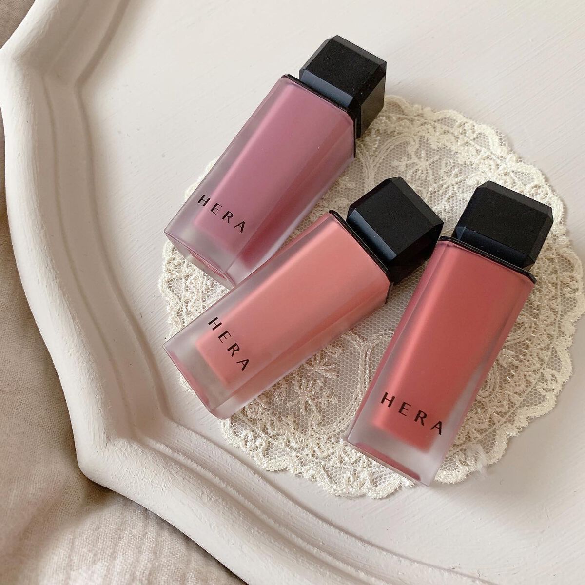 センシュアルパウダーマットリキッド/HERA/口紅を使ったクチコミ（1枚目）