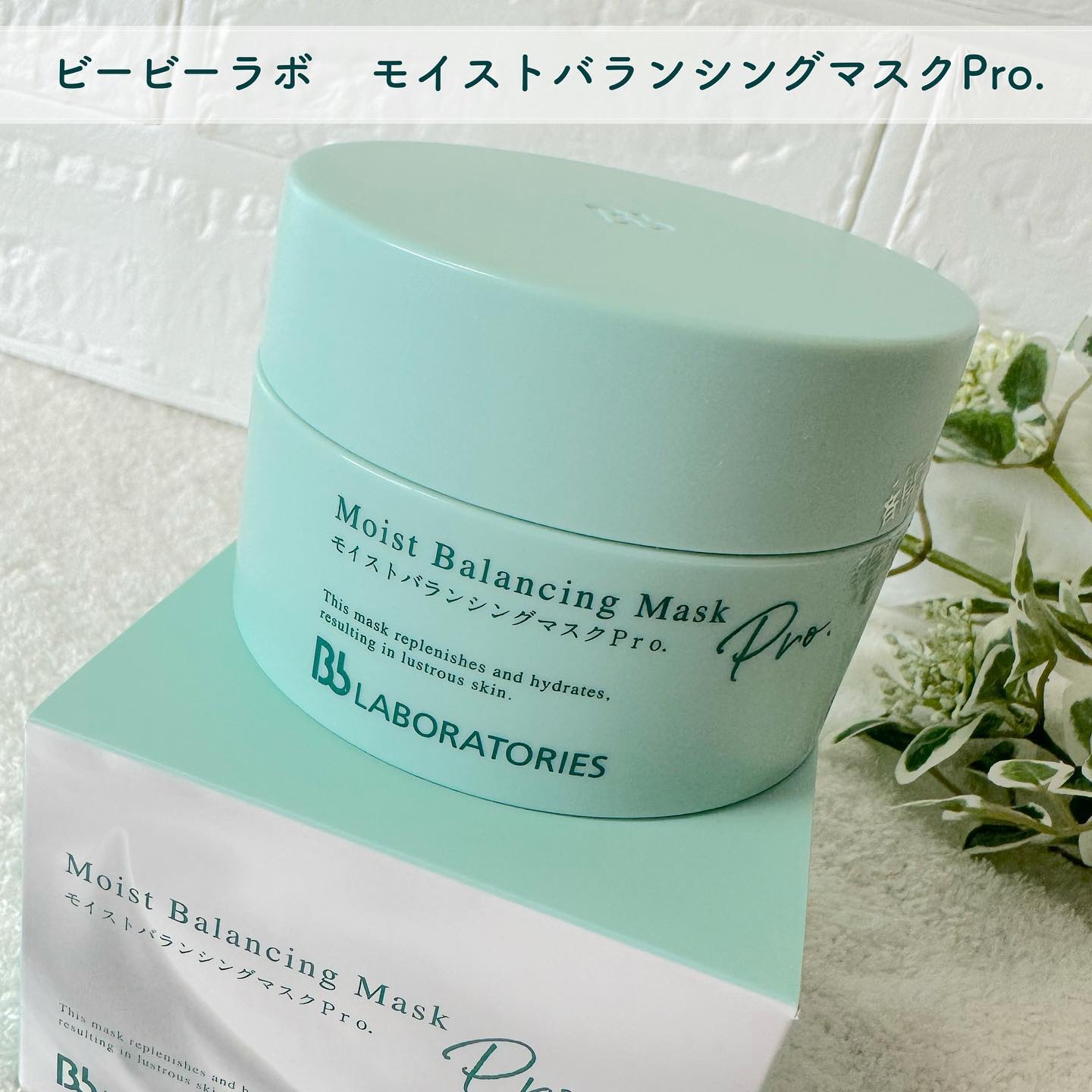 モイストバランシングマスクPro．/ビービーラボラトリーズ/洗い流すパック・マスクを使ったクチコミ（1枚目）