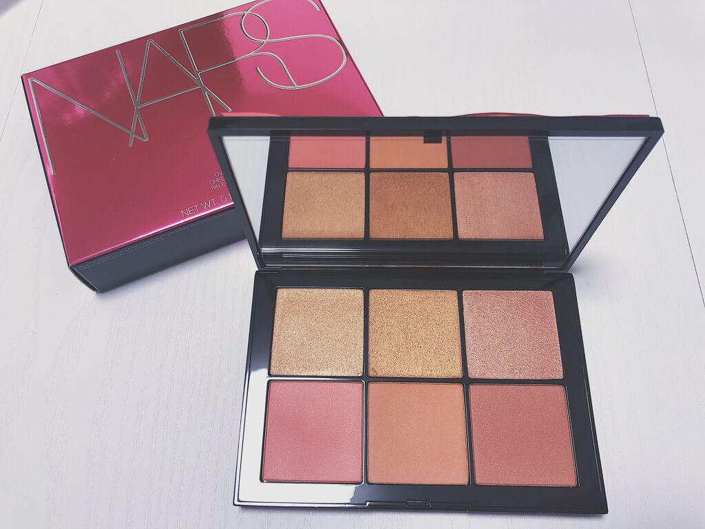 オーバーラスト チークパレット/NARS/パウダーチークを使ったクチコミ(2枚目)