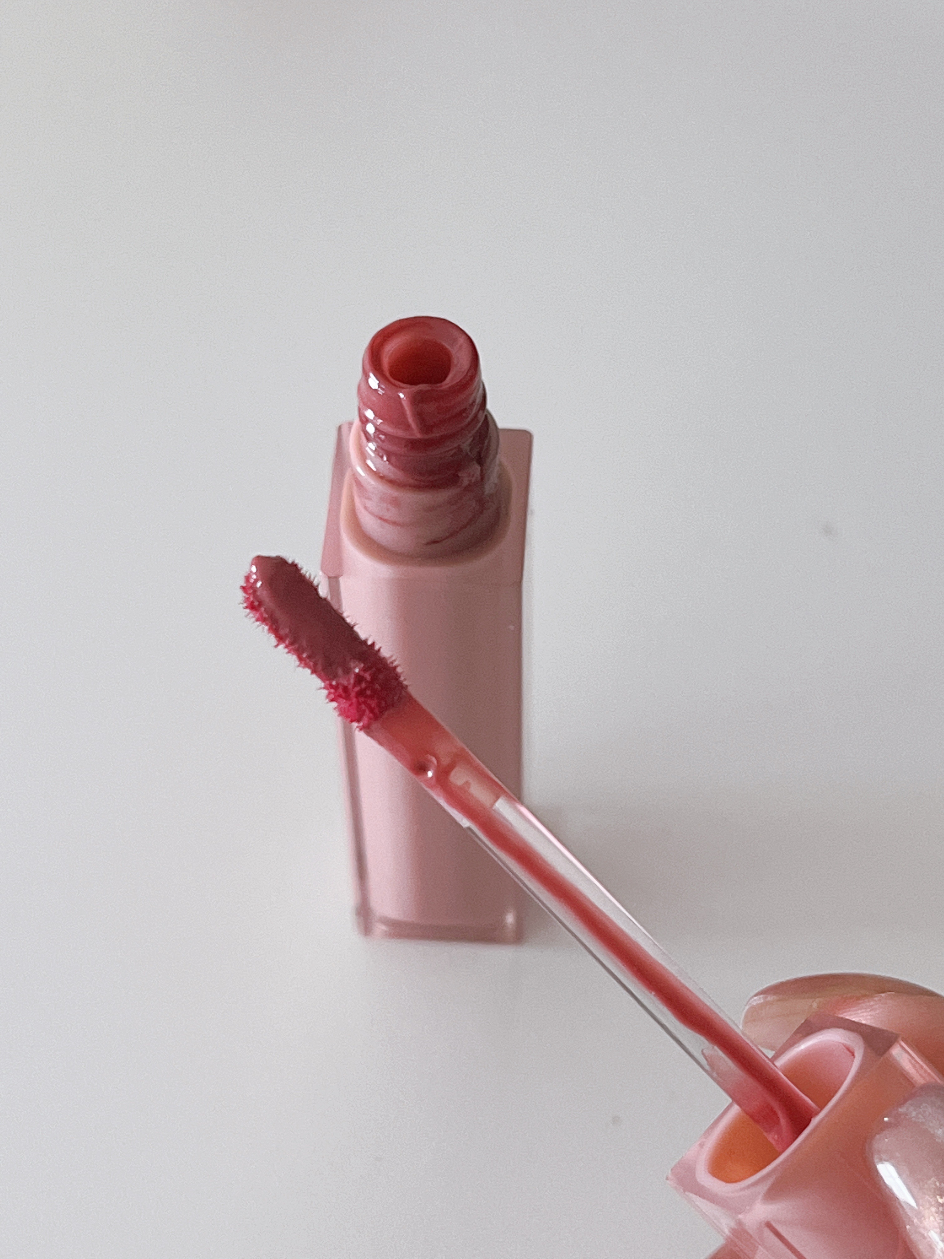 rom&nd ブラーファッジティント 13 クーリングアップ(COOLING UP)/rom&nd/リップティントを使ったクチコミ（3枚目）