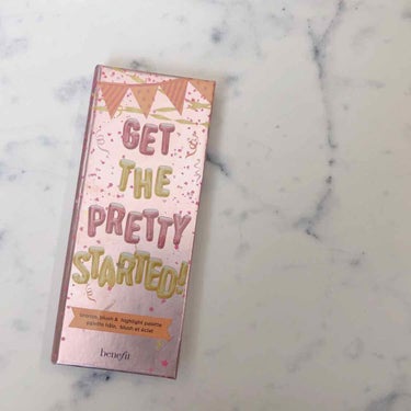 Get the Pretty Started! bronze, blush & highlight palette/ベネフィット/シェーディングを使ったクチコミ（1枚目）