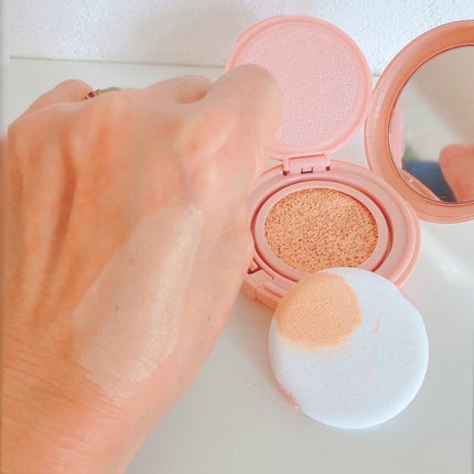 シースルー ヴェール コンパクト 02 肌にとけこみフレッシュに仕上げるナチュラルカラー/PAUL & JOE BEAUTE/ファンデーションを使ったクチコミ(3枚目)