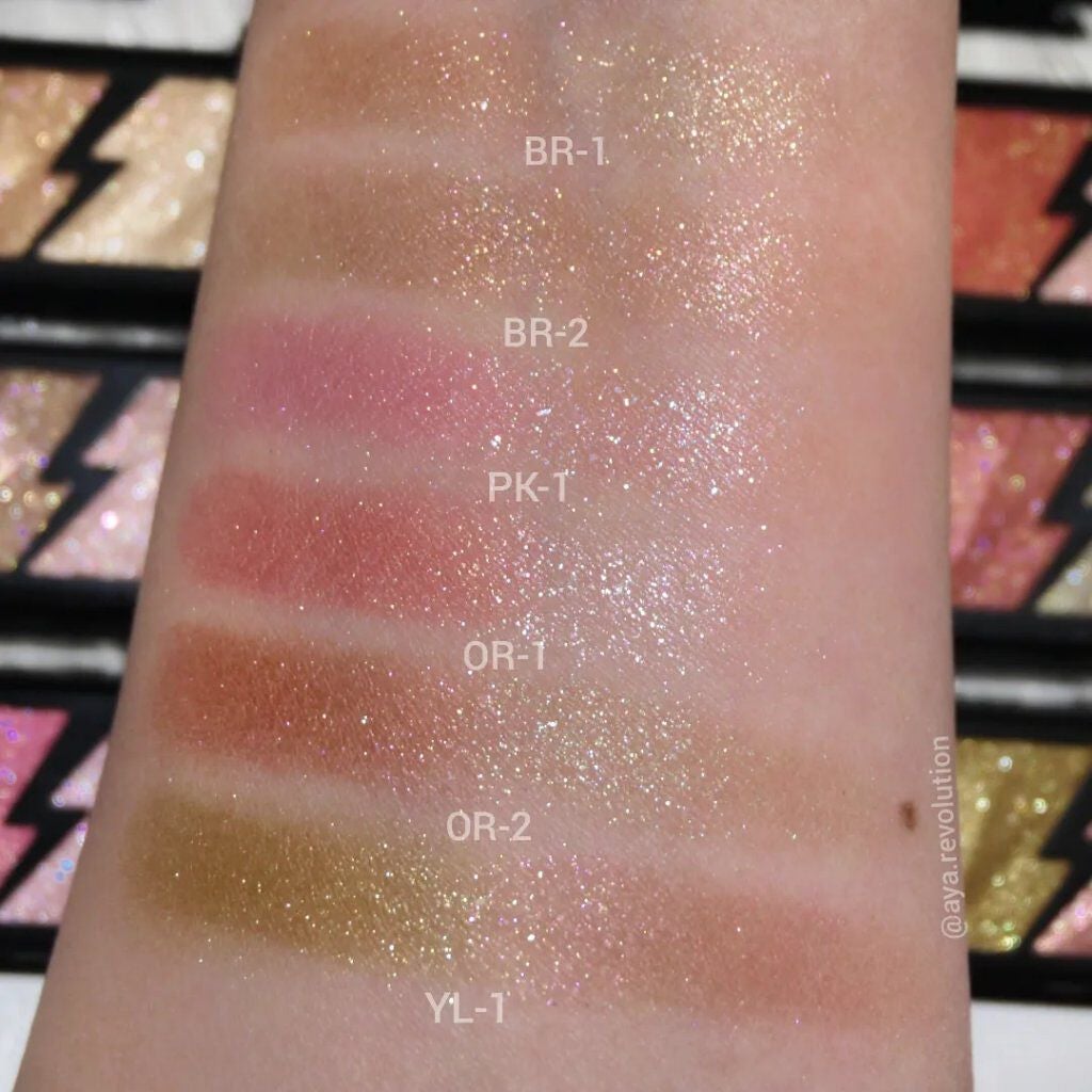 エレクトリックショックアイズ /KATE/アイシャドウパレットを使ったクチコミ(4枚目)